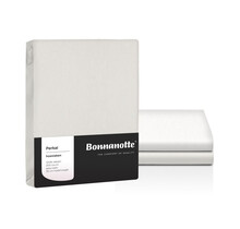 Bonnanotte Drap-housse en percale 180x200 Off White