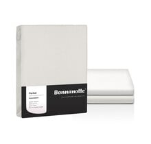 Bonnanotte Perkal Hoeslaken 180x200 Off White
