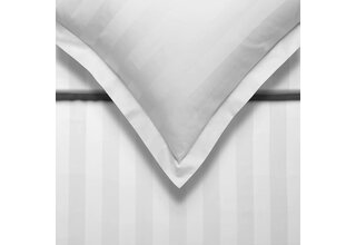 Vandyck PURITY 86 STRIPE 2-persoons (200x200/220) white
