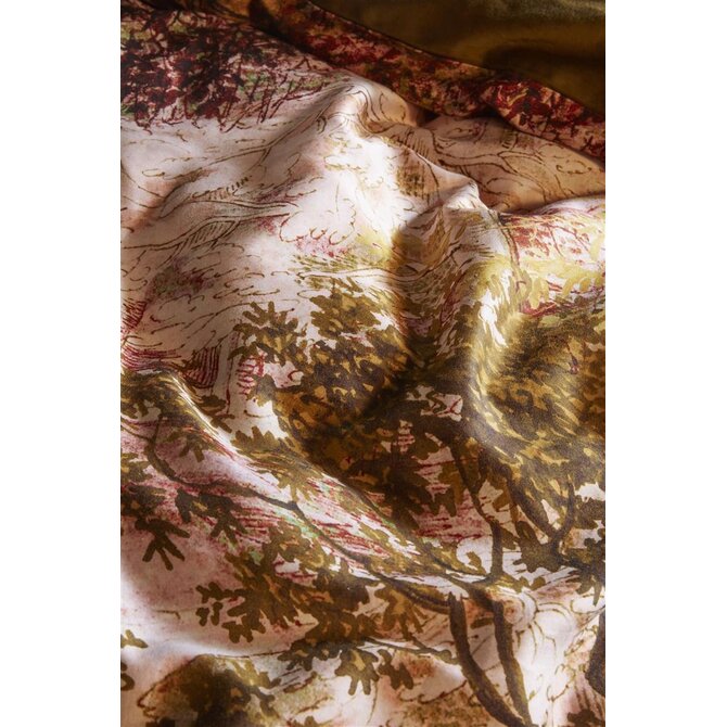 Beddinghouse Odile Housse de couette verte 200x200/220 cm