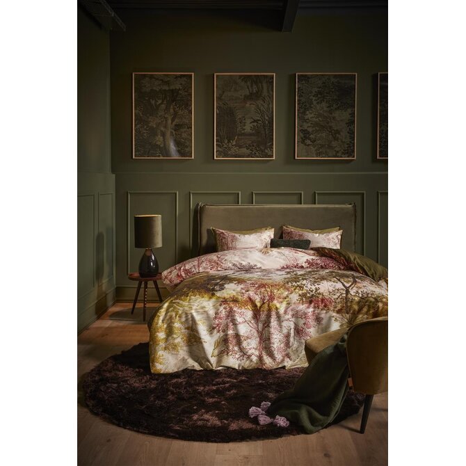 Beddinghouse Odile Housse de couette verte 200x200/220 cm