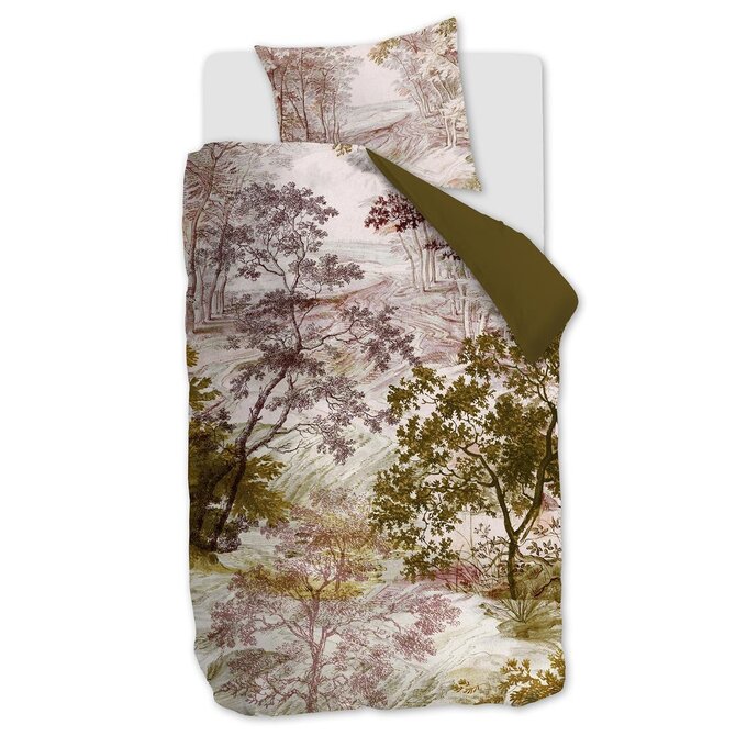 Beddinghouse Odile Dekbedovertrek  Green 200x200/220 cm