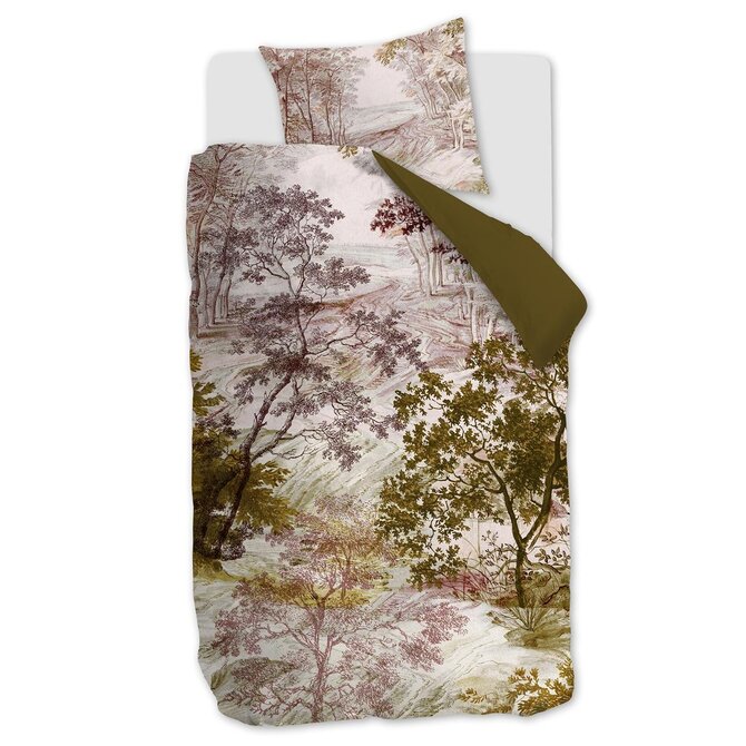 Beddinghouse Odile Housse de Couette Verte 140x200/220 cm