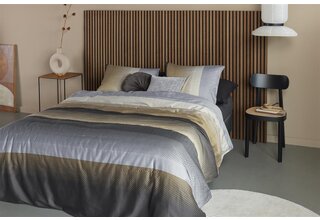 Beddinghouse Luke Dekbedovertrek  Grey 200x200/220 cm