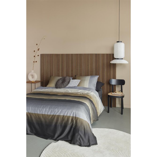 Beddinghouse Luke Housse de couette Grey 200x200/220 cm