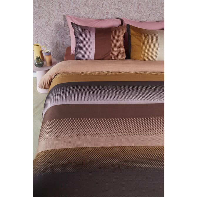 Beddinghouse Luke Housse de couette Dark Red 200x200/220 cm Beddinghouse Luke Housse de couette Dark Red 200x200/220 cm