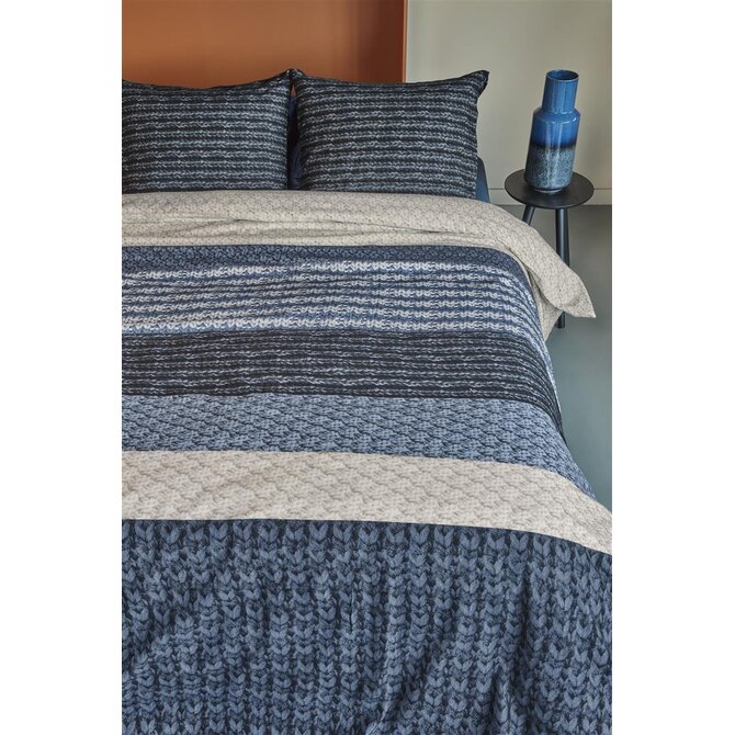 Beddinghouse Lance Housse de couette bleue 200x200/220 cm