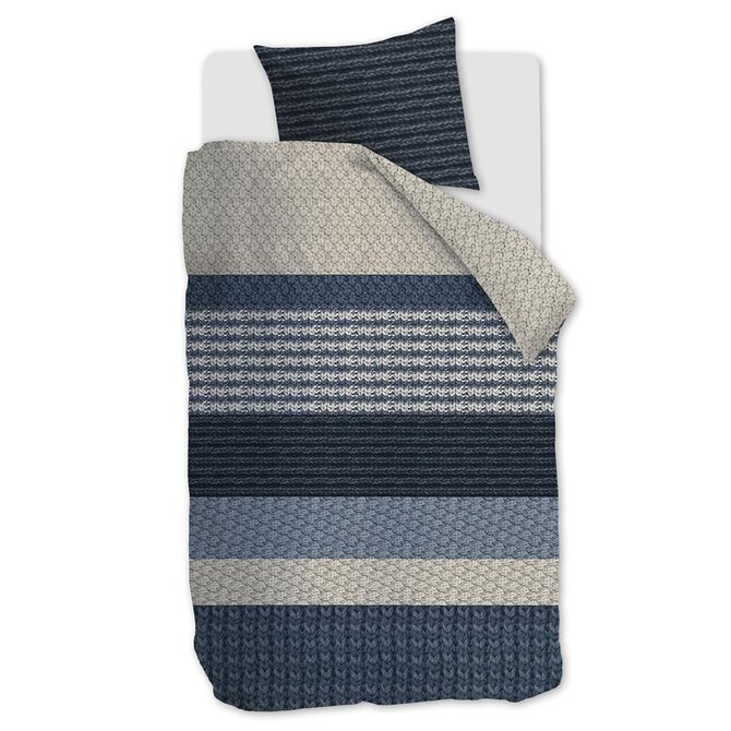 Beddinghouse Lance Housse de couette bleue 200x200/220 cm