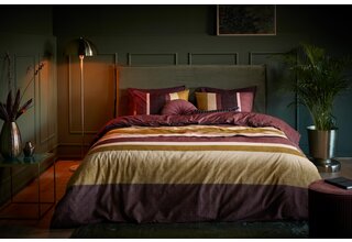 Beddinghouse Jorren Dekbedovertrek  Dark Red 200x200/220 cm