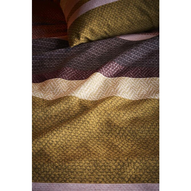 Beddinghouse Jorren Dekbedovertrek  Dark Red 200x200/220 cm