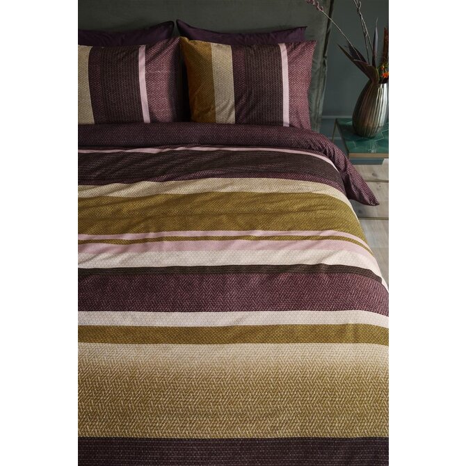 Beddinghouse Jorren Housse de couette Dark Red 200x200/220 cm