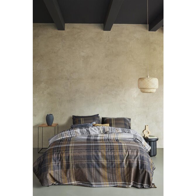 Beddinghouse Hue Housse de couette Brown 200x200/220 cm