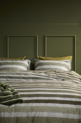 Beddinghouse Gloaming Housse de couette Verte 240x200/220 cm