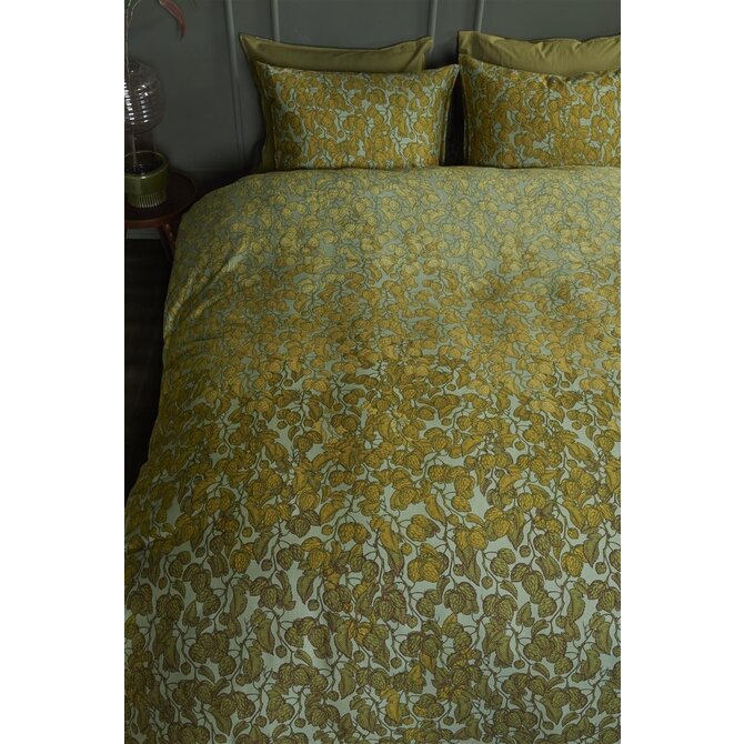 Beddinghouse Evan Housse de couette verte 240x200/220 cm