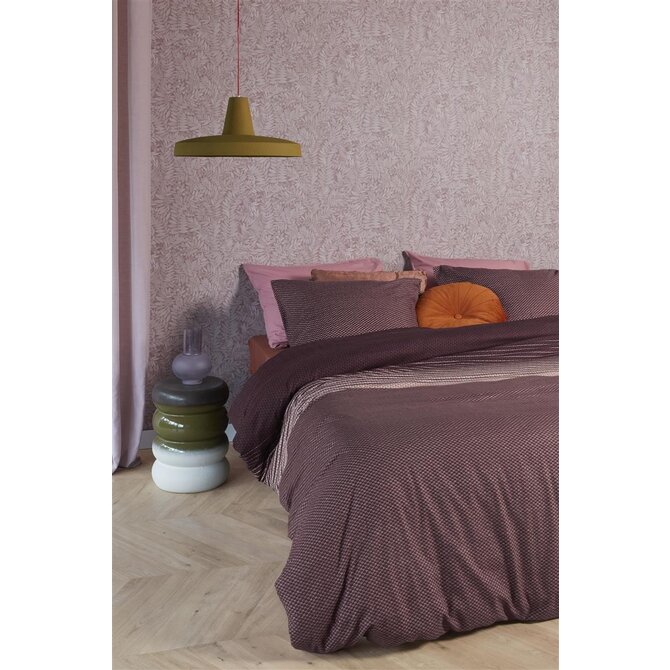 Beddinghouse Demi Dekbedovertrek  Dark Red 240x200/220 cm