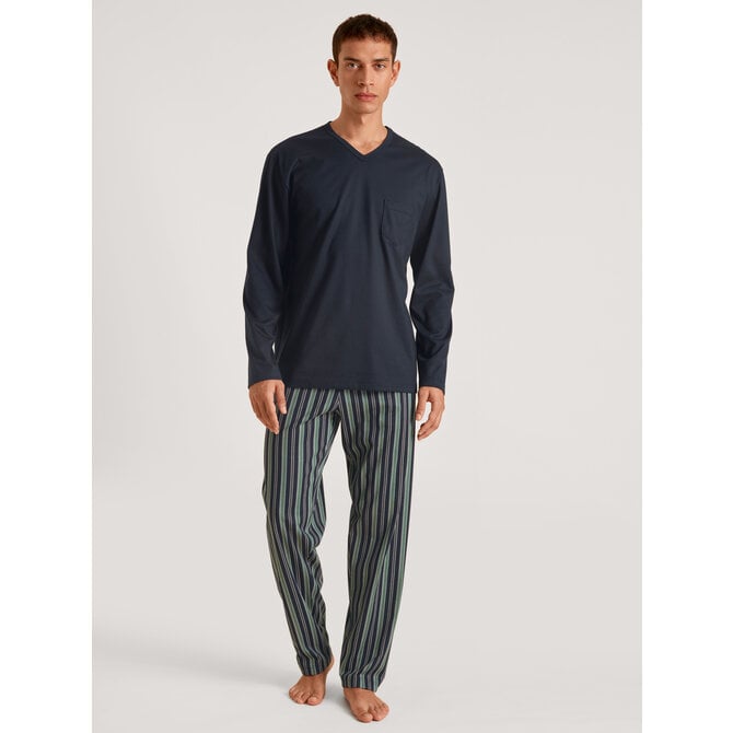 Pyjama Calida Hommes 43388 Bleu nuit S