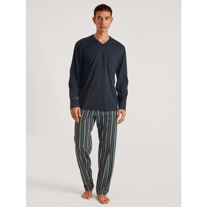 Pyjama Calida Hommes 43388 Bleu nuit M