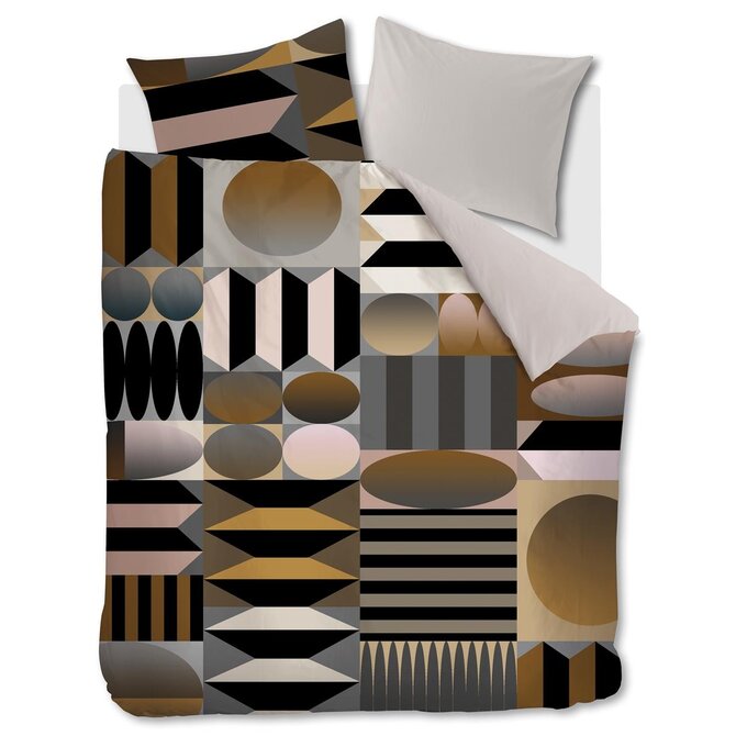 Beddinghouse Dutch Design At Night Dekbedovertrek  Bruin 260x200/220 cm Beddinghouse Dutch Design At Night Dekbedovertrek  Bruin 260x200/220 cm