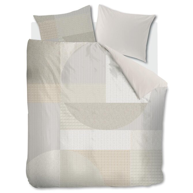 Beddinghouse Dutch Design Structure Housse de couette Sand 140x200/220 cm Beddinghouse Dutch Design Structure Housse de couette Sand 140x200/220 cm