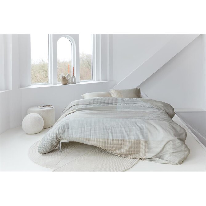 Beddinghouse Dutch Design Structure Housse de couette Sand 140x200/220 cm Beddinghouse Dutch Design Structure Housse de couette Sand 140x200/220 cm