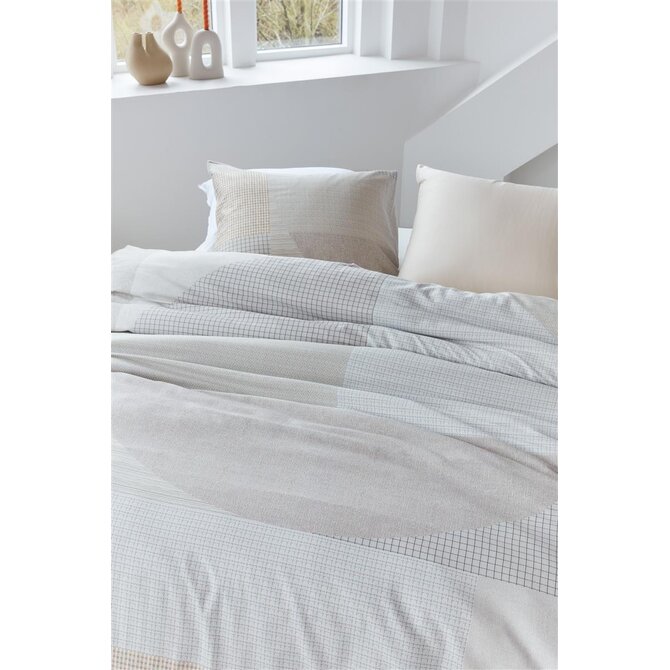 Beddinghouse Dutch Design Structure Housse de couette Sand 140x200/220 cm Beddinghouse Dutch Design Structure Housse de couette Sand 140x200/220 cm