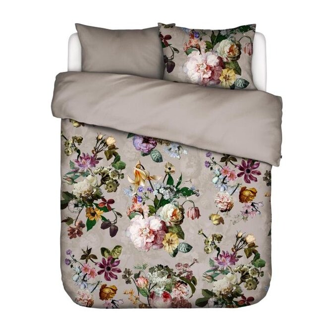Essenza Fleur  dekbedovertrek Stone 2p set 240x220 Essenza Fleur  dekbedovertrek Stone 2p set 240x220