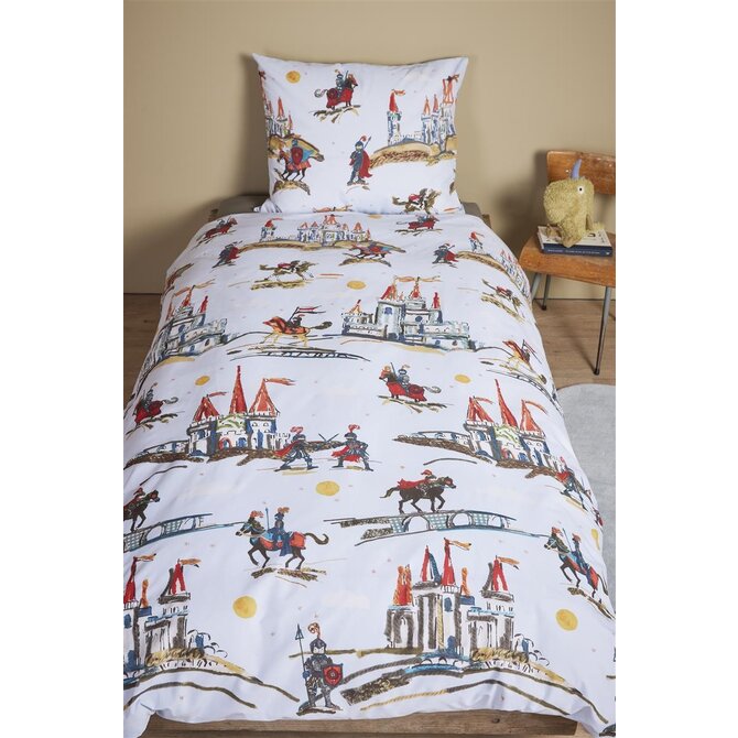 Beddinghouse x Hanneke de Jager Good Knights Dekbedovertrek  Blauw 120x150 cm