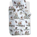 Beddinghouse Beddinghouse x Hanneke de Jager Good Knights Dekbedovertrek  Blauw 120x150 cm