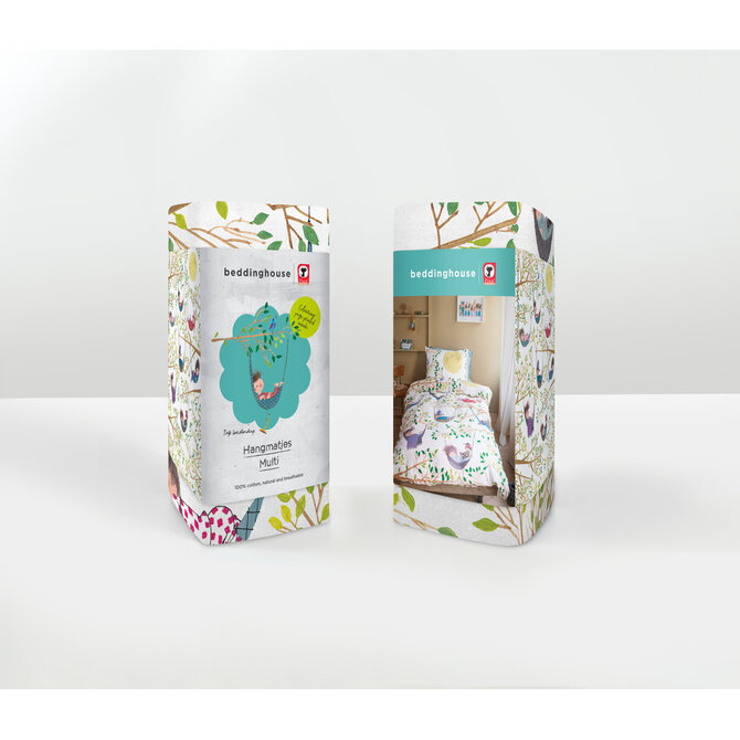 Beddinghouse x Fiep Amsterdam Hamacs Housse de couette Multi 140x200 cm Beddinghouse x Fiep Amsterdam Hamacs Housse de couette Multi 140x200 cm