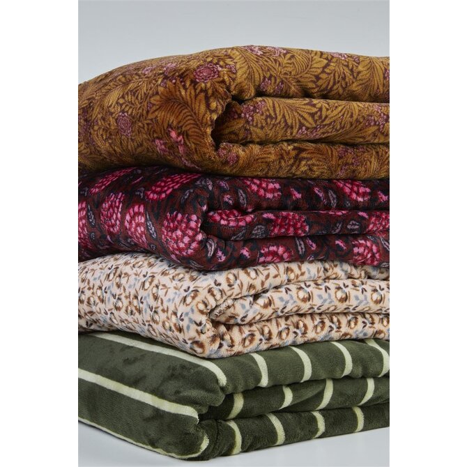 KAAT Amsterdam Juda Plaid  Groen 130x170 cm