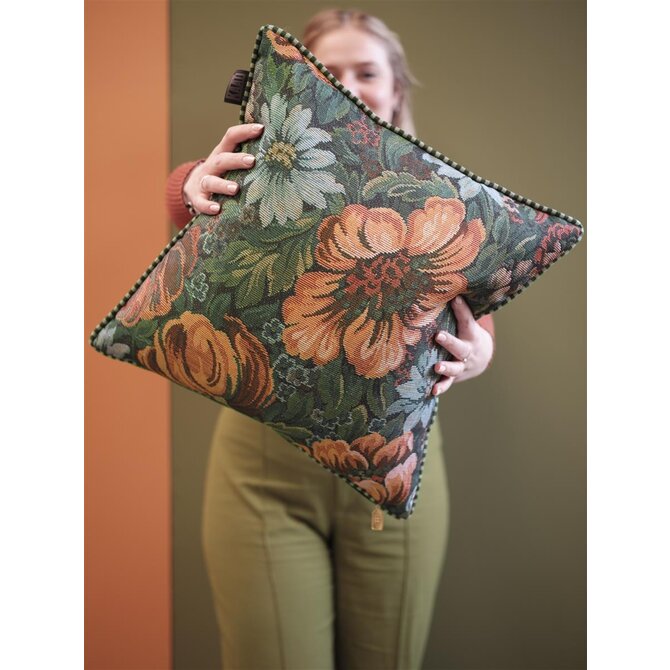 KAAT Amsterdam Faela Coussin décoratif Multi 43x43 cm