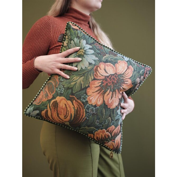 KAAT Amsterdam Faela Coussin décoratif Multi 43x43 cm