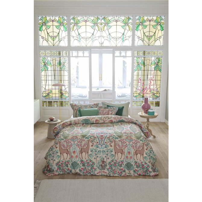 Pip Studio Pavoni Dekbedovertrek  Offwhite 140x200/220 cm