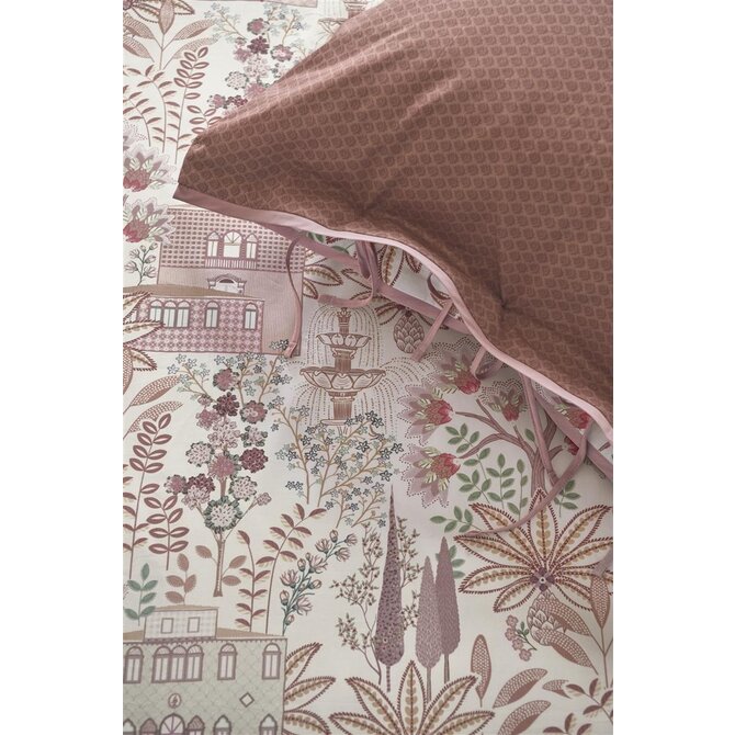 Pip Studio Casa Di Pip Dekbedovertrek  Offwhite 200x200/220 cm