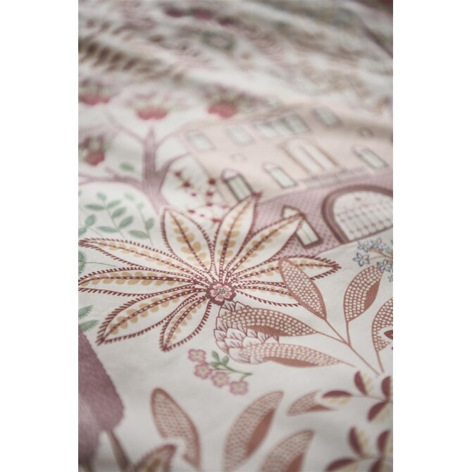 Pip Studio Casa Di Pip Dekbedovertrek  Offwhite 200x200/220 cm