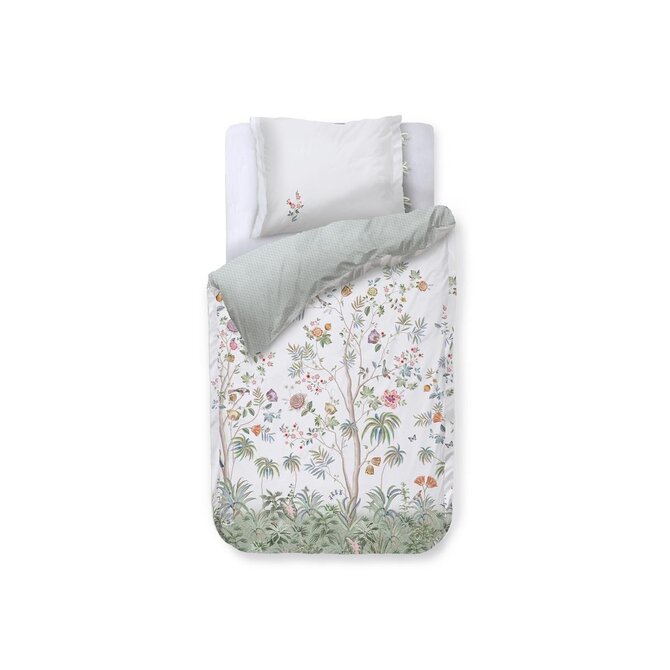 Pip Studio Il Paradiso Dekbedovertrek  Wit 240x200/220 cm