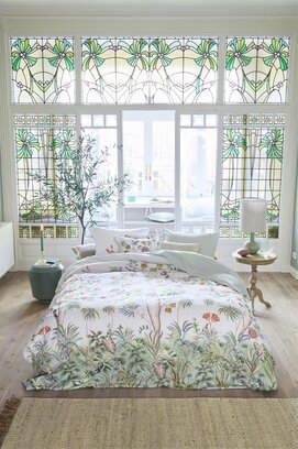 Pip Studio Il Paradiso Housse de couette blanche 240x200/220 cm