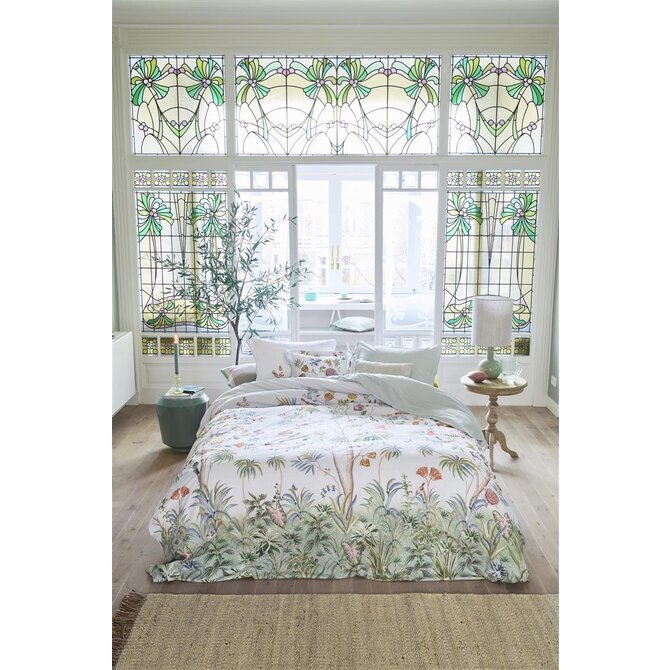 Pip Studio Il Paradiso Housse de couette blanche 240x200/220 cm