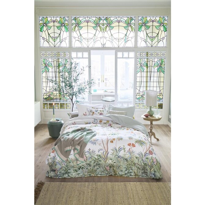 Pip Studio Il Paradiso Housse de couette blanche 240x200/220 cm
