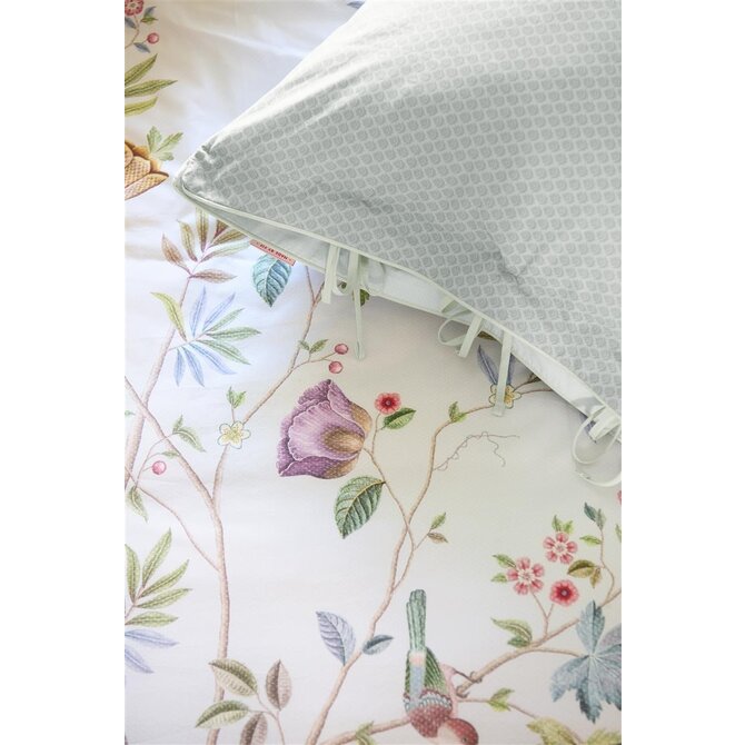 Pip Studio Il Paradiso Housse de couette blanche 240x200/220 cm