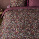 Pip Studio Pip Studio Tutti i Fiori Dekbedovertrek  Donkerrood 140x200/220 cm