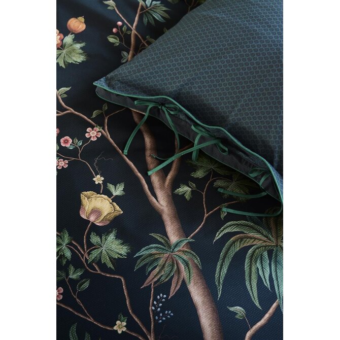 Pip Studio Il Paradiso Housse de Couette Bleu Foncé 260x200/220 cm