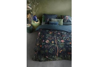 Pip Studio Il Paradiso Dekbedovertrek  Donkerblauw 240x200/220 cm