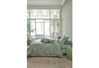 Pip Studio La Dolce Vita Housse de couette verte 200x200/220 cm