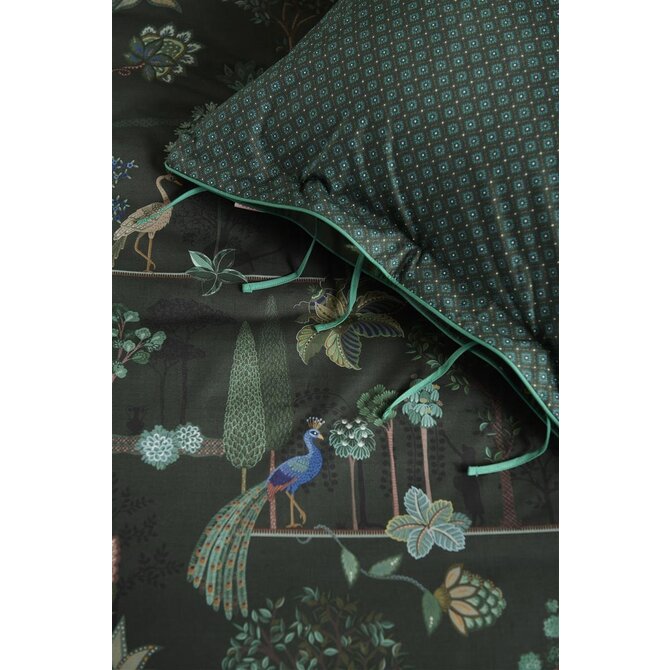 Pip Studio Alberi Housse de couette Dark Green 260x200/220 cm