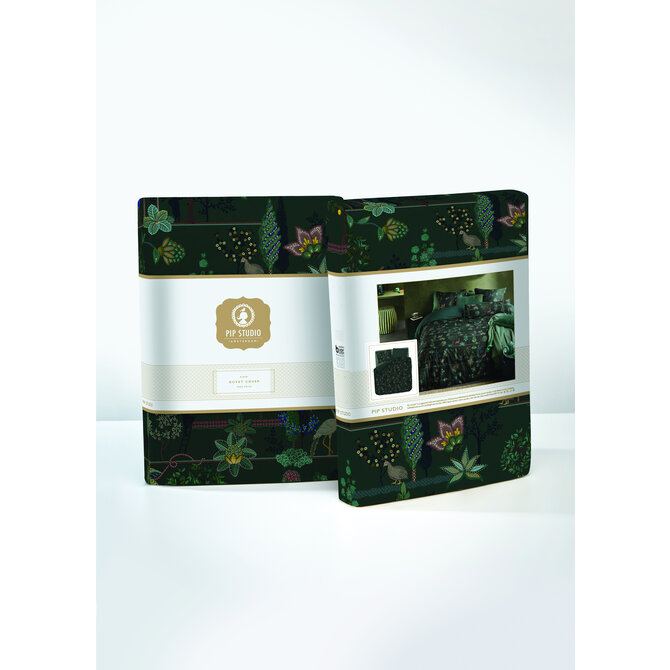 Pip Studio Alberi Housse de couette Dark Green 260x200/220 cm