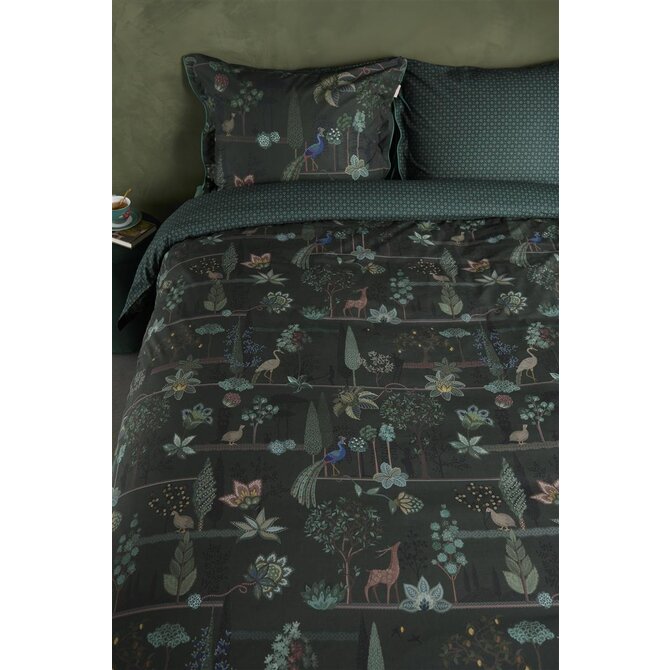 Pip Studio Alberi Housse de couette Dark Green 260x200/220 cm