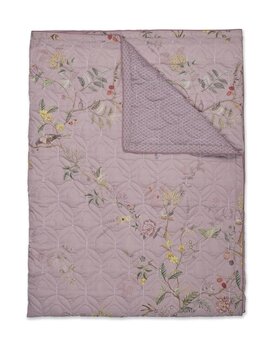 Pip Studio Autunno Quilt  Lila 150x200 cm