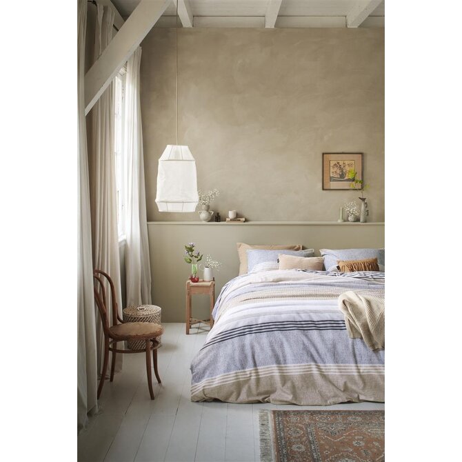 Ariande at Home Stitches Kussensloop Grey 60 x 70 cm