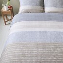 Ariadne at Home Ariande at Home Stitches Housse de couette Gris 200 x 200/220 cm